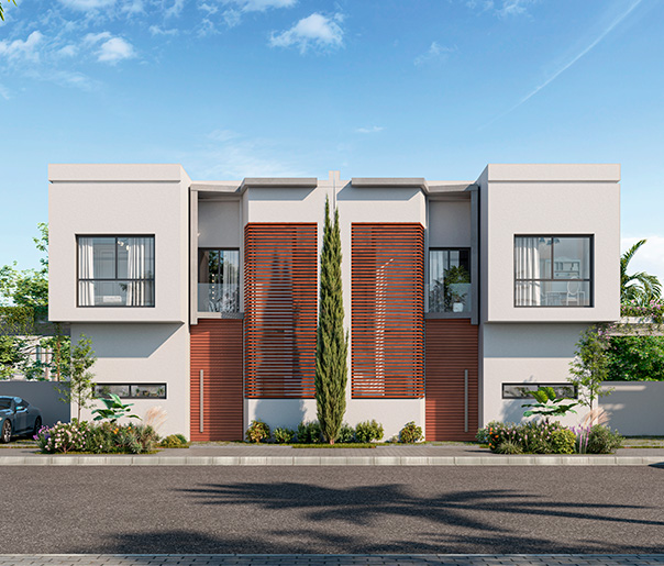 Villa J2 - Vue Rue (1)